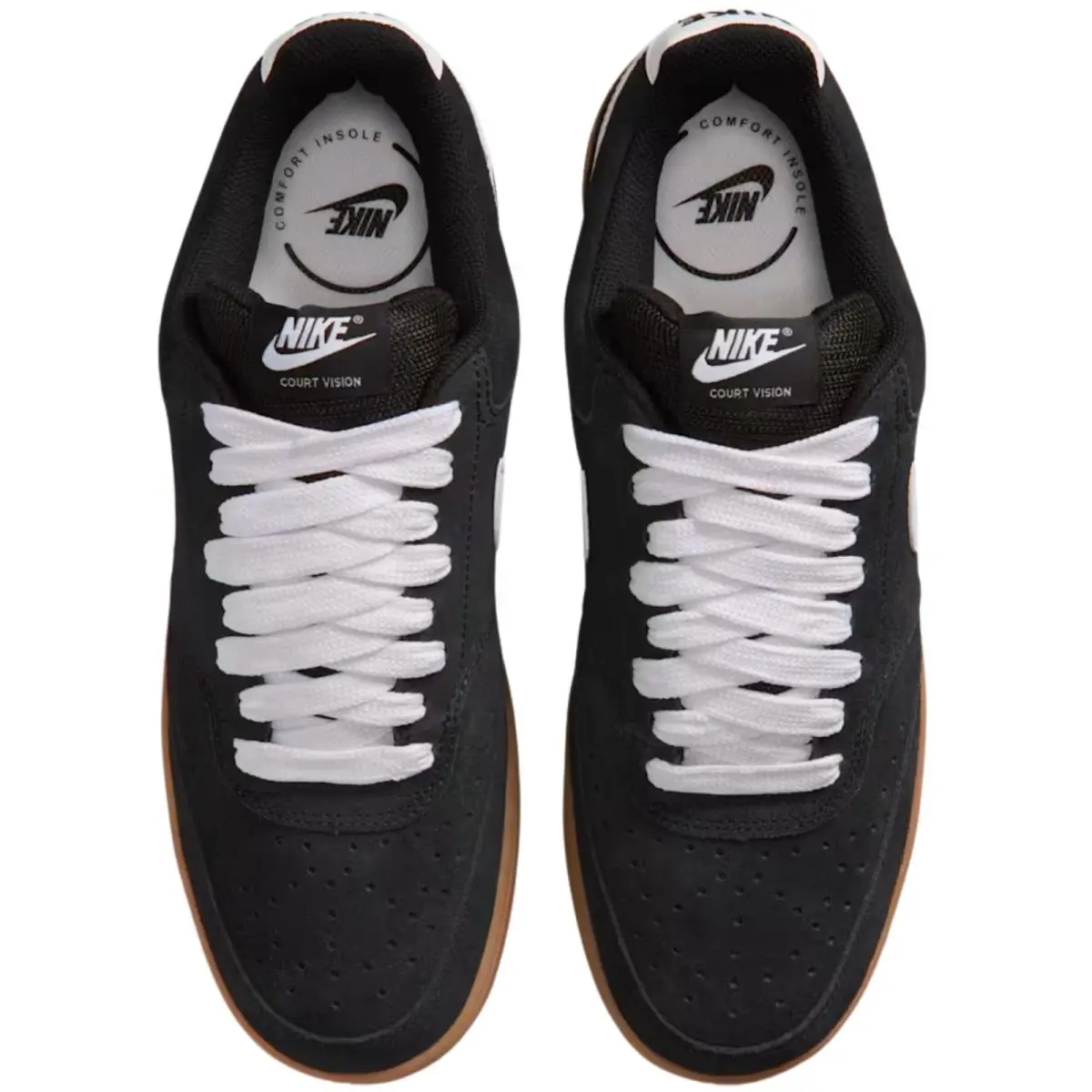Nike shoes - Nike Court Vision Low - Court Vision Low - Black/White 32