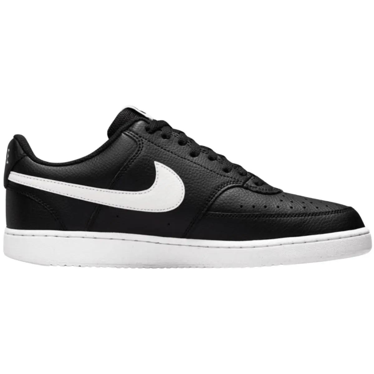 Court Vision Low Men Sneaker Shoe Size 7-14 Colors Athletic Black/White/Black by Nike