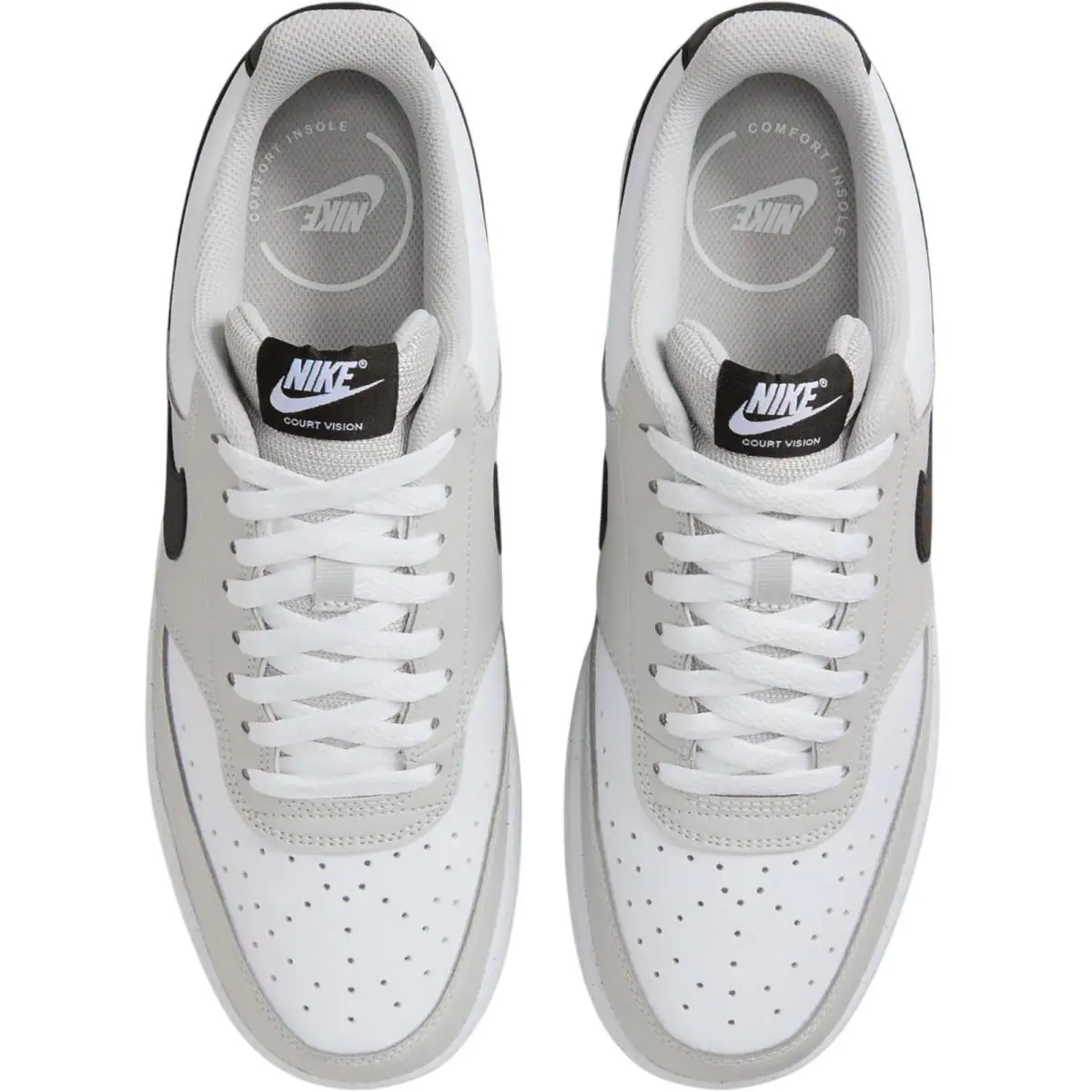 Nike shoes - Nike Court Vision Low - Court Vision Low - Off White/Grey/Gum 17