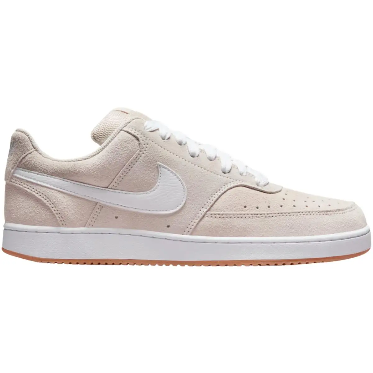 Court Vision Low Men Sneaker Shoe Size 7-14 Colors Athletic Light Orewood Brown/Gum Medium Brown/White by Nike