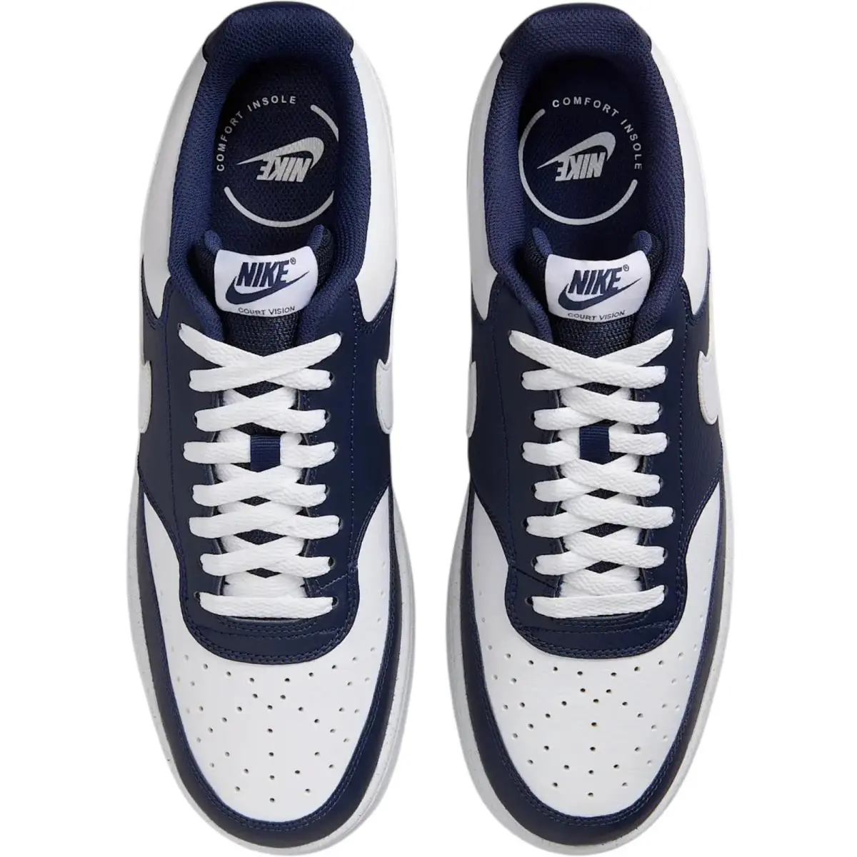 Nike shoes - Nike Court Vision Low - Court Vision Low - Off White/Grey/Gum 22