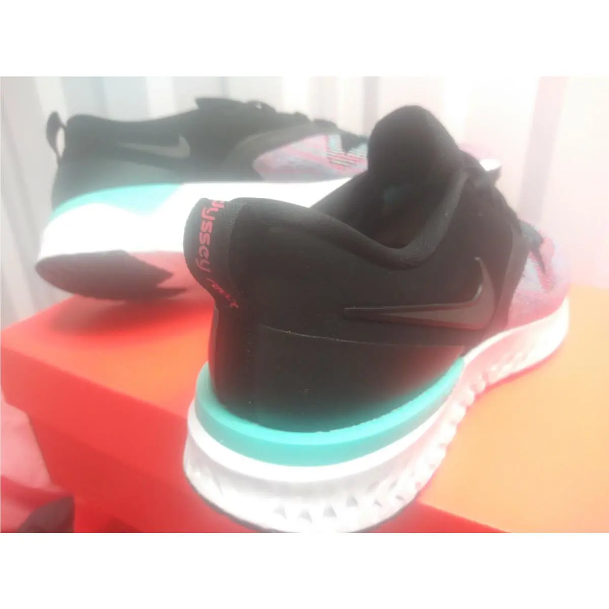 Nike shoes - Odyessey React - Odyessey React - Black/Black-Hyper Jade 11