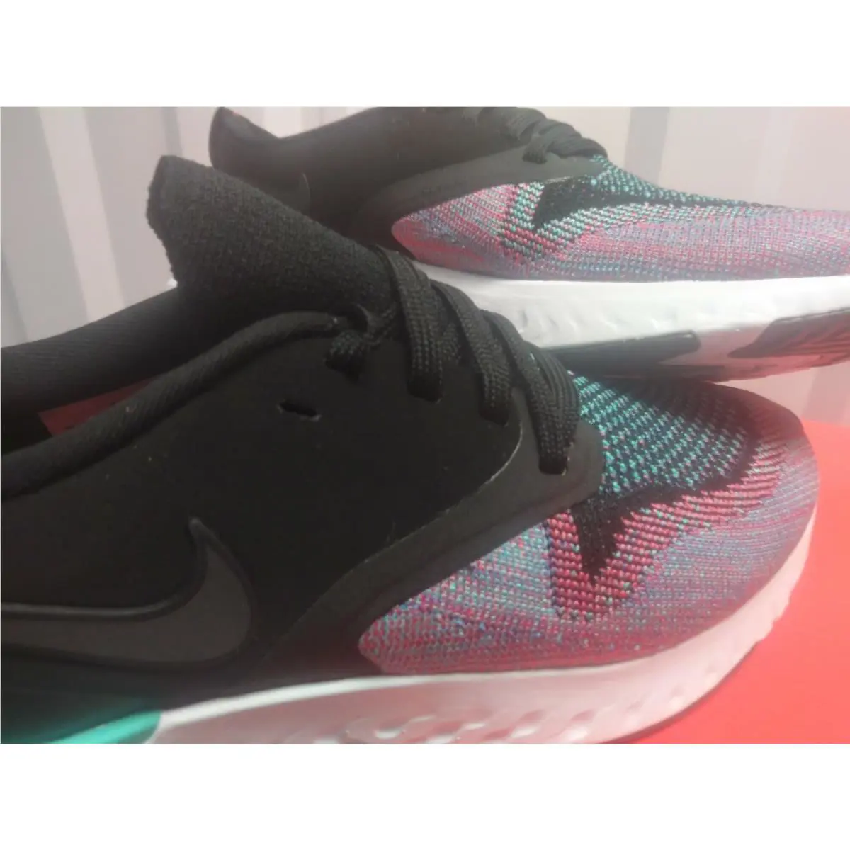 Nike shoes - Odyessey React - Odyessey React - Black/Black-Hyper Jade 12