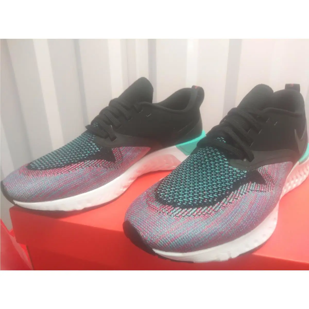 Nike shoes - Odyessey React - Odyessey React - Black/Black-Hyper Jade 7