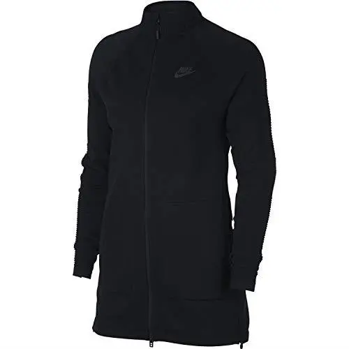 Nike Women`s Tech Knit Jacket Black 885677-010 - Black