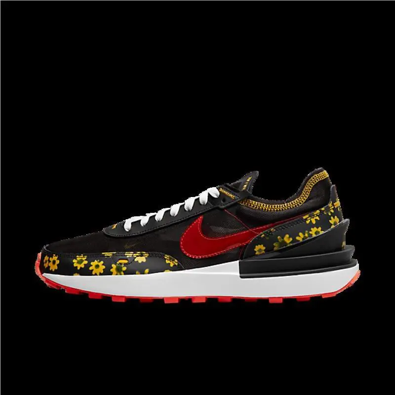 Nike shoes - Nike Waffle One - Waffle One - DQ7637-001 - Black/Habanero Red 2