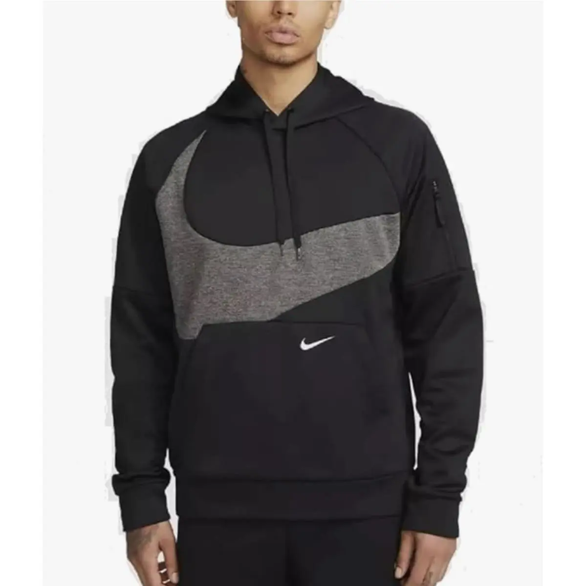 Nike clothing - DQ5401-010 - DQ5401-010 - Black with Gray nike logo, and Size: S 3