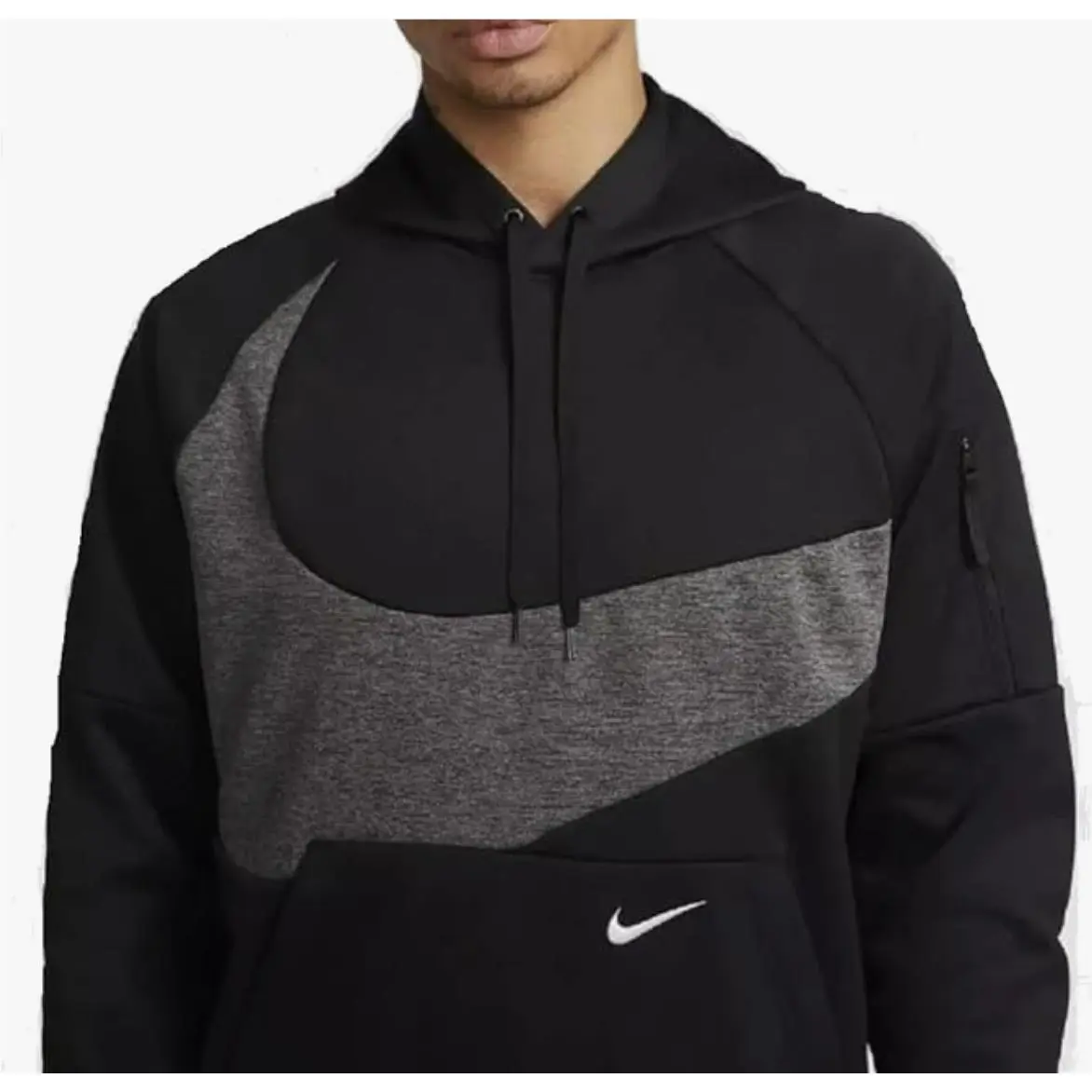 Nike clothing - DQ5401-010 - DQ5401-010 - Black with Gray nike logo, and Size: S 0