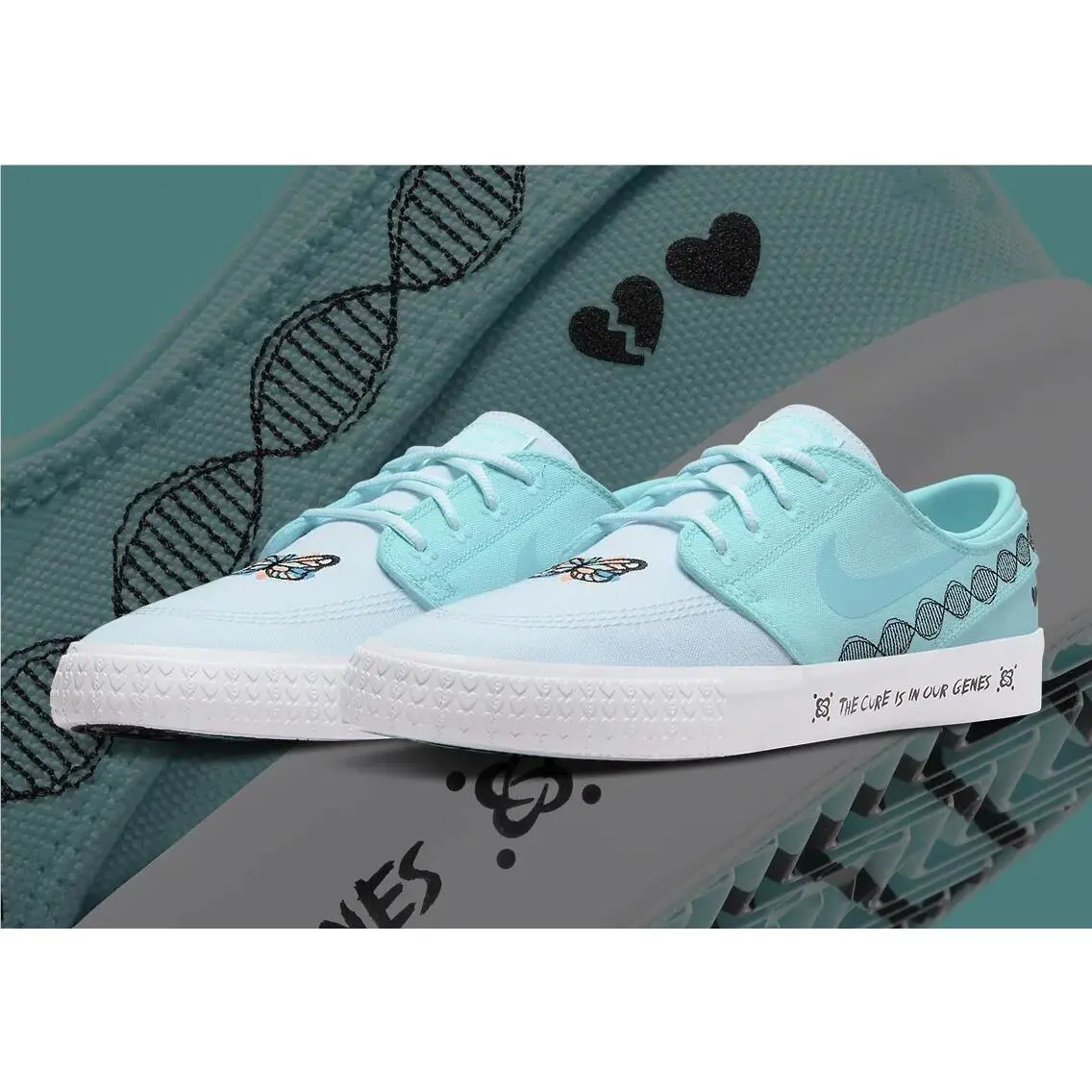 Nike shoes - Nike SB Zoom Stefan Janoski - DR6258-100 - White/Copa/Black/Crimson Bliss 9