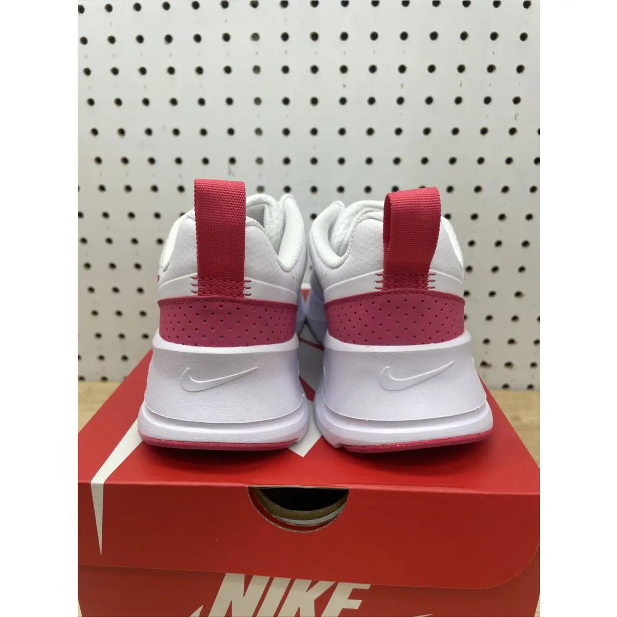 Nike shoes - Nike Women`s Air Max Nuaxis - HF1233-100 - WHITE / PINK 8