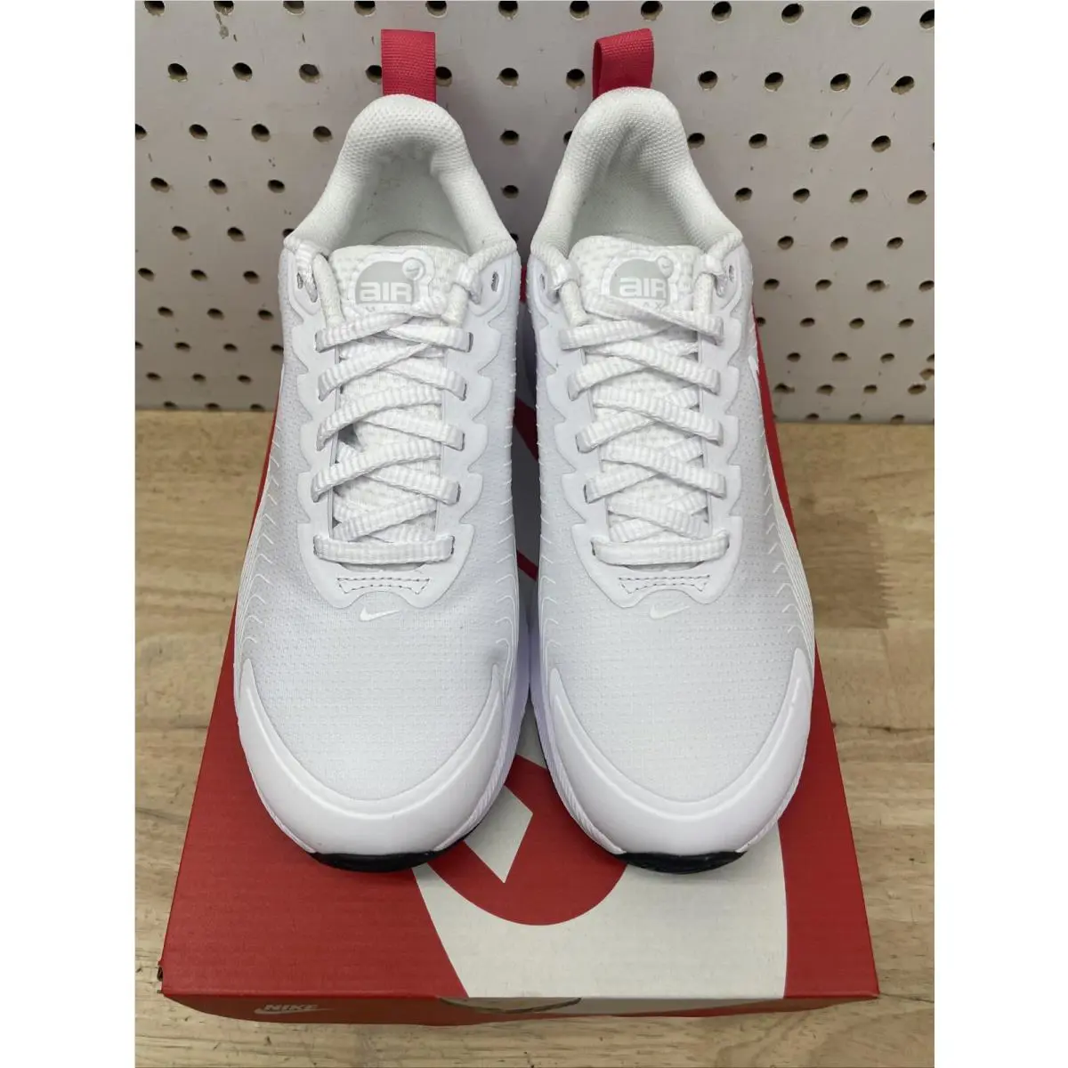 Nike shoes - Nike Women`s Air Max Nuaxis - HF1233-100 - WHITE / PINK 5