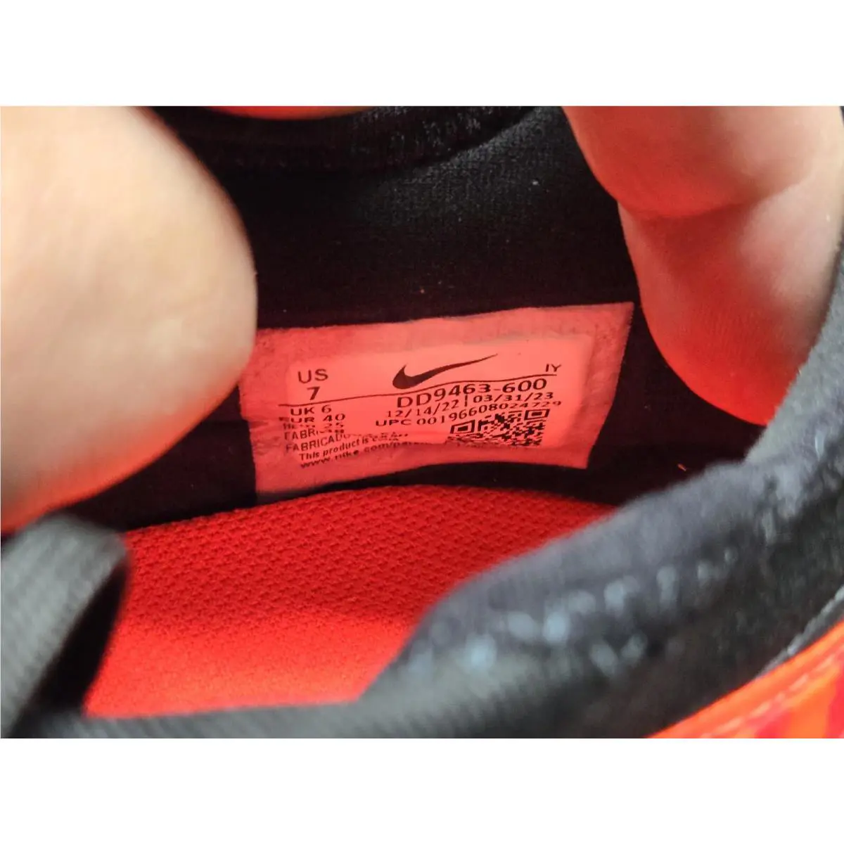 Nike shoes - Nike Phantom GX - Phantom - DD9463-600 - Red 5