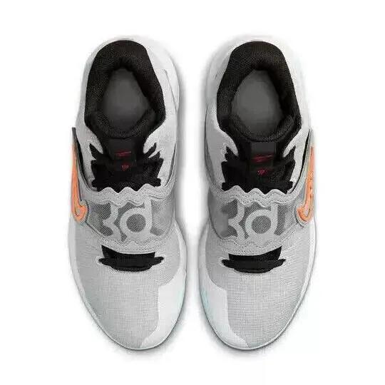 Nike shoes - Nike KD Trey 5 - Trey - DD9538 - Wolf Grey/White-Balley Volt (UPC: 196149550763) 2