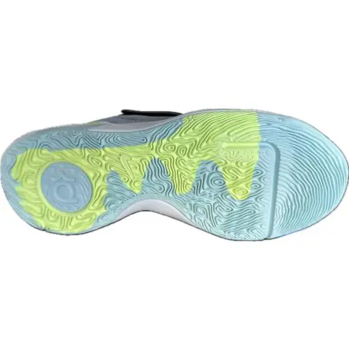 Nike shoes - Nike KD Trey 5 - Trey - DD9538 - Wolf Grey/White-Balley Volt (UPC: 196149550763) 4