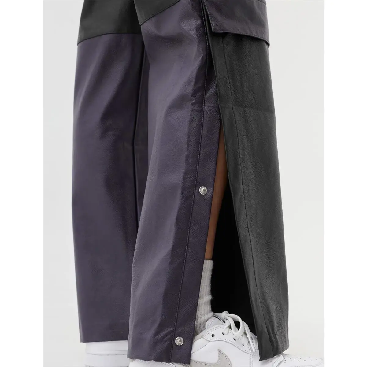 Nike clothing - Nike Jordan New Classics 2.0 Luxe Plush Faux Leather Pants - DJ2719 - Black 4