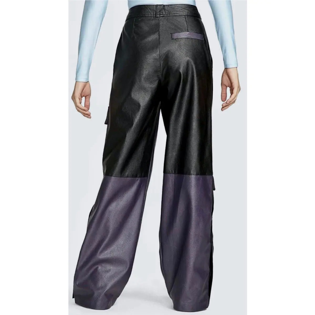 Nike clothing - Nike Jordan New Classics 2.0 Luxe Plush Faux Leather Pants - DJ2719 - Black 13