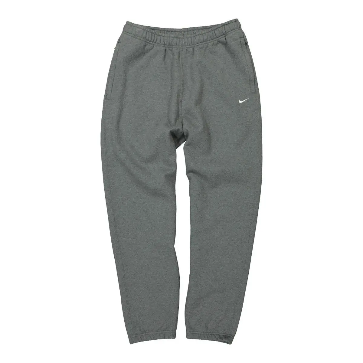 Nike Lab Men`s Washed Pants Multi Size Charcoal Heather Heavy Fleece CZ5365 071
