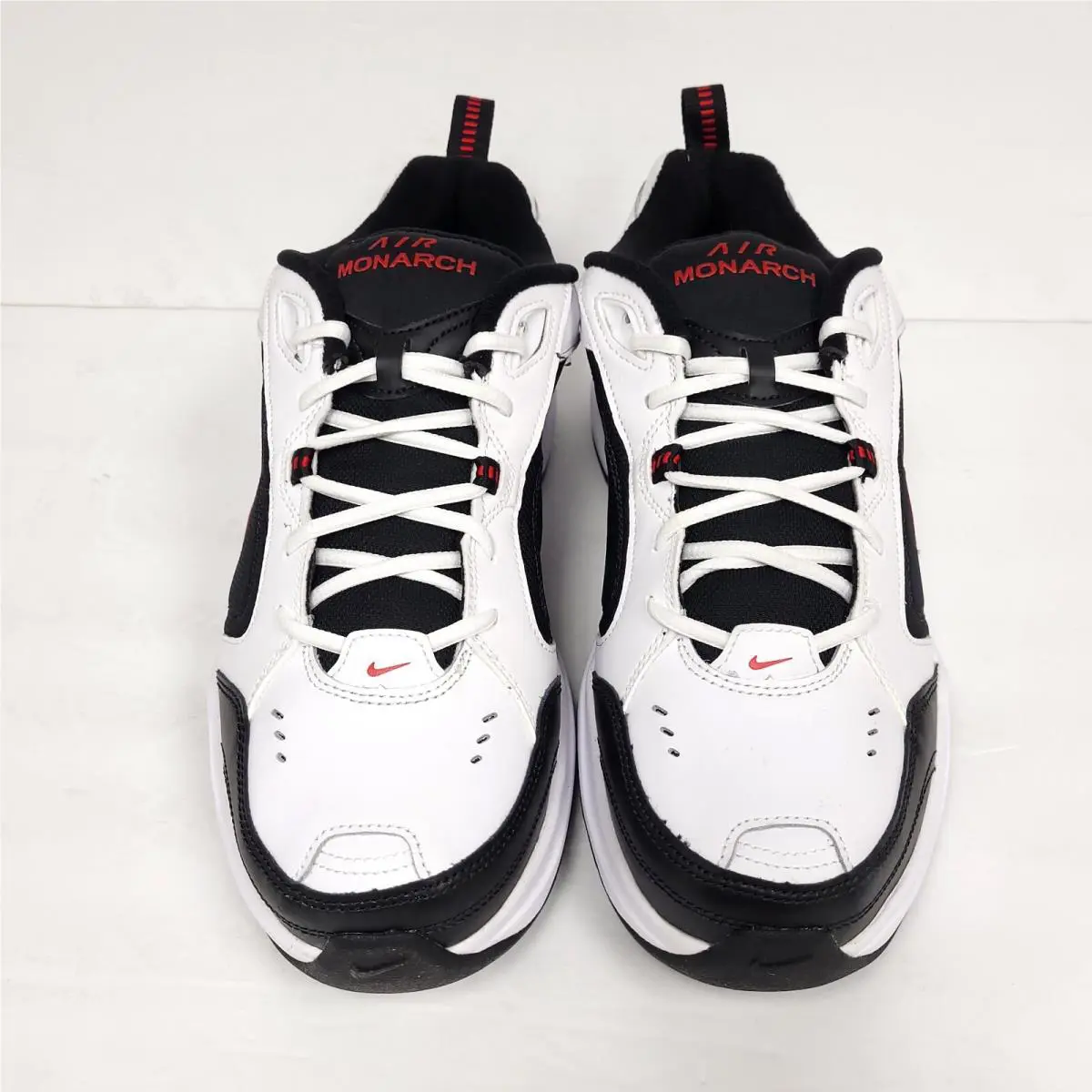 Nike shoes - Nike Air Monarch - Air Monarch - 415445 - White/Black 101 1