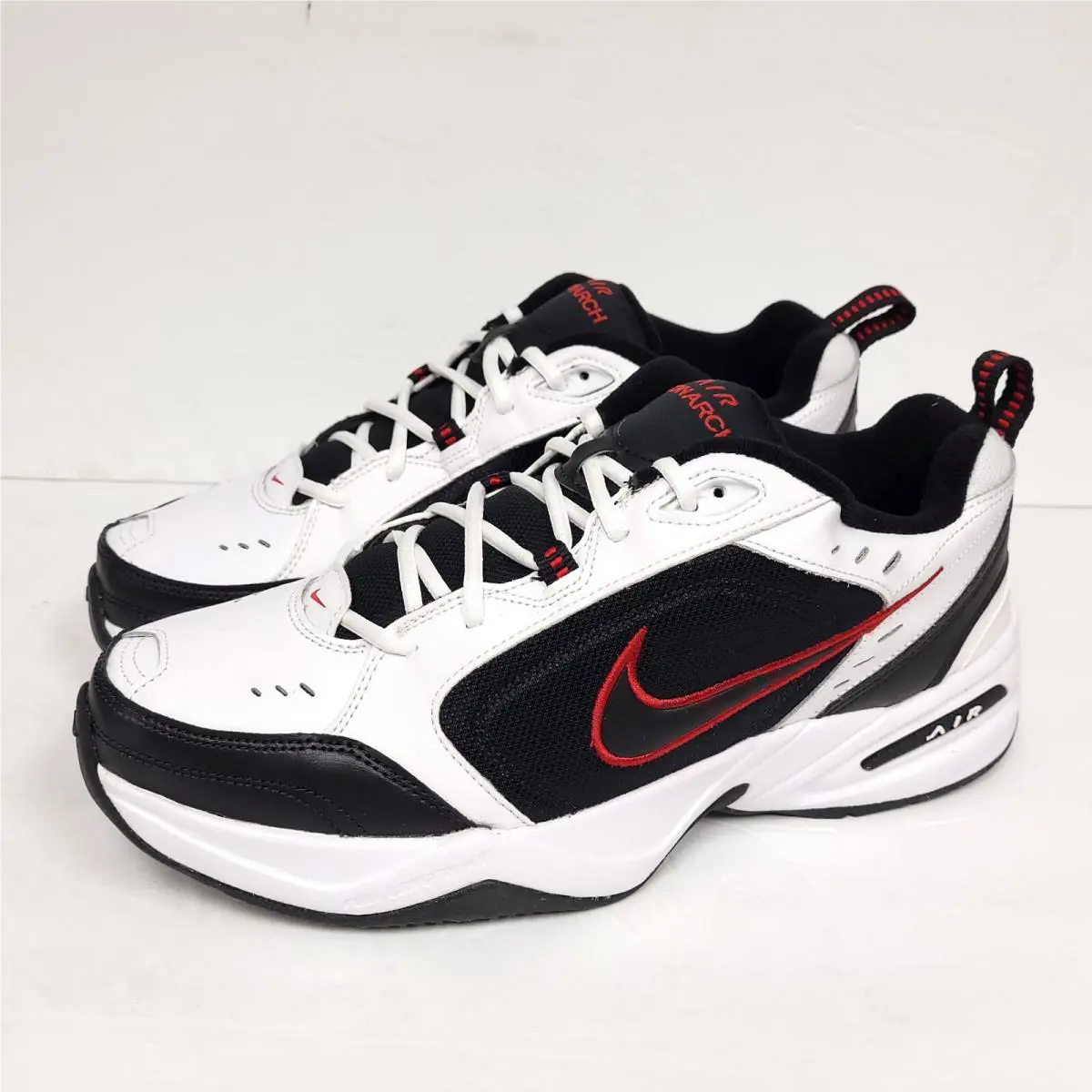 Nike shoes - Nike Air Monarch - Air Monarch - 415445 - White/Black 101 8