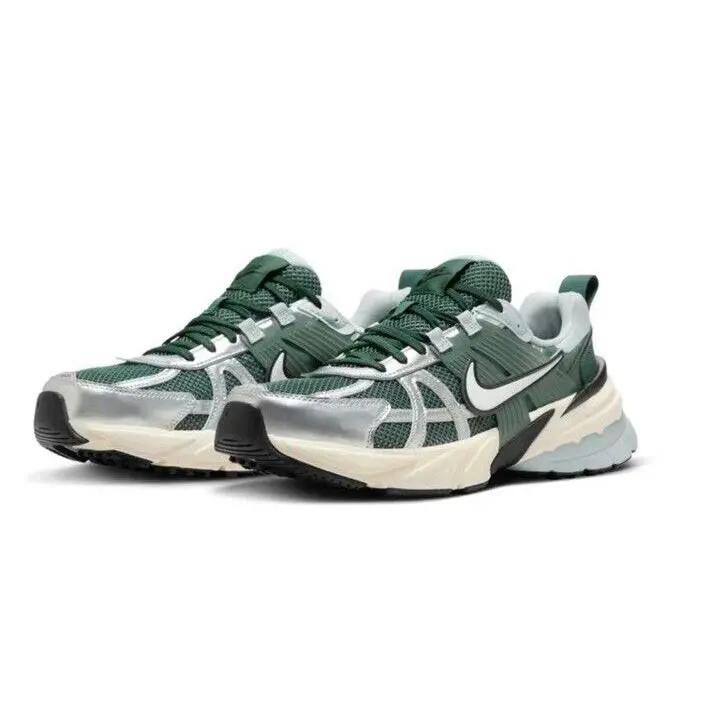 Men  V2K Run Athletic Sneakers Shoes Vintage Green/silver HJ4497-300 by Nike