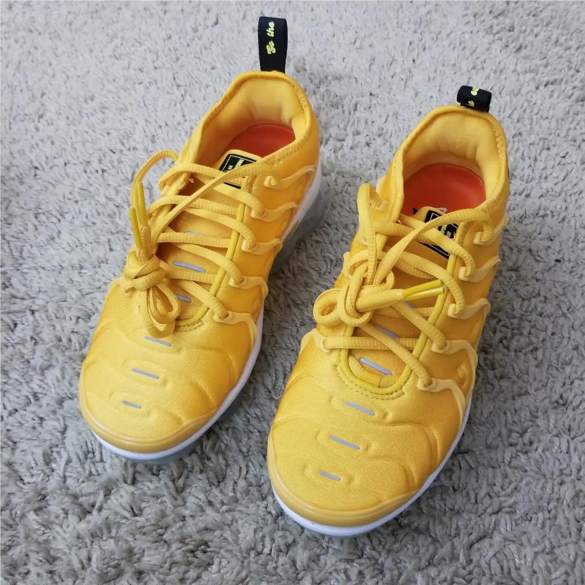 Nike shoes - Nike Air Vapormax Plus - Air Vapormax Plus - DO5874-700 - Pollen/Black-Yellow Strike 8