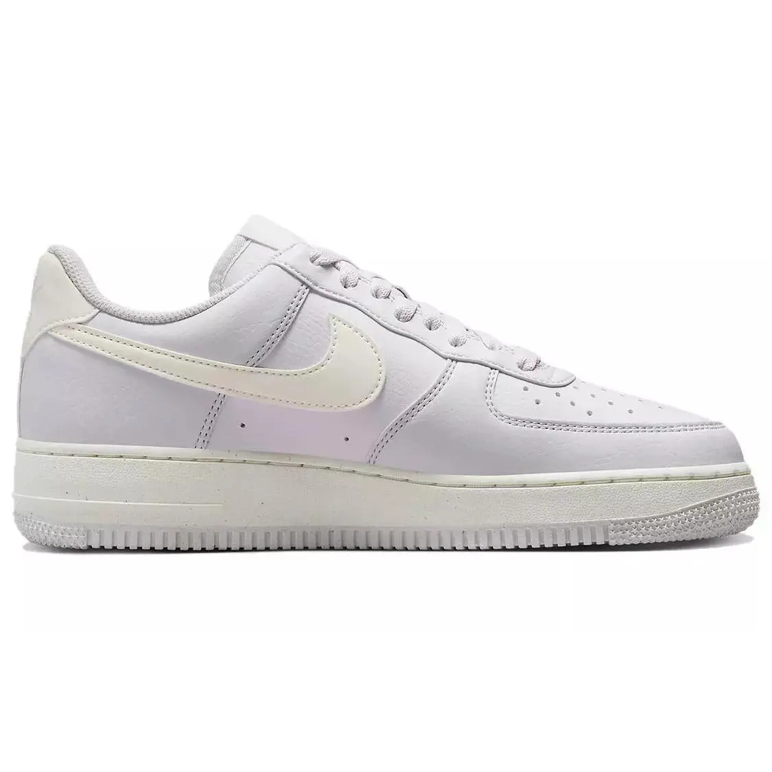 Nike Womens Air Force 1 `07 NN Fashion Sneakers DV3808 500 - BARELY GRAPE /SAIL VOLT BLACK