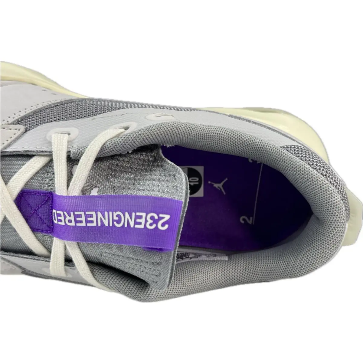 Nike shoes - Nike Jumpman Jordan Air 200E - DC9836 - Summit White-Coconut Milk-Grey (UPC: 195866162778) 7