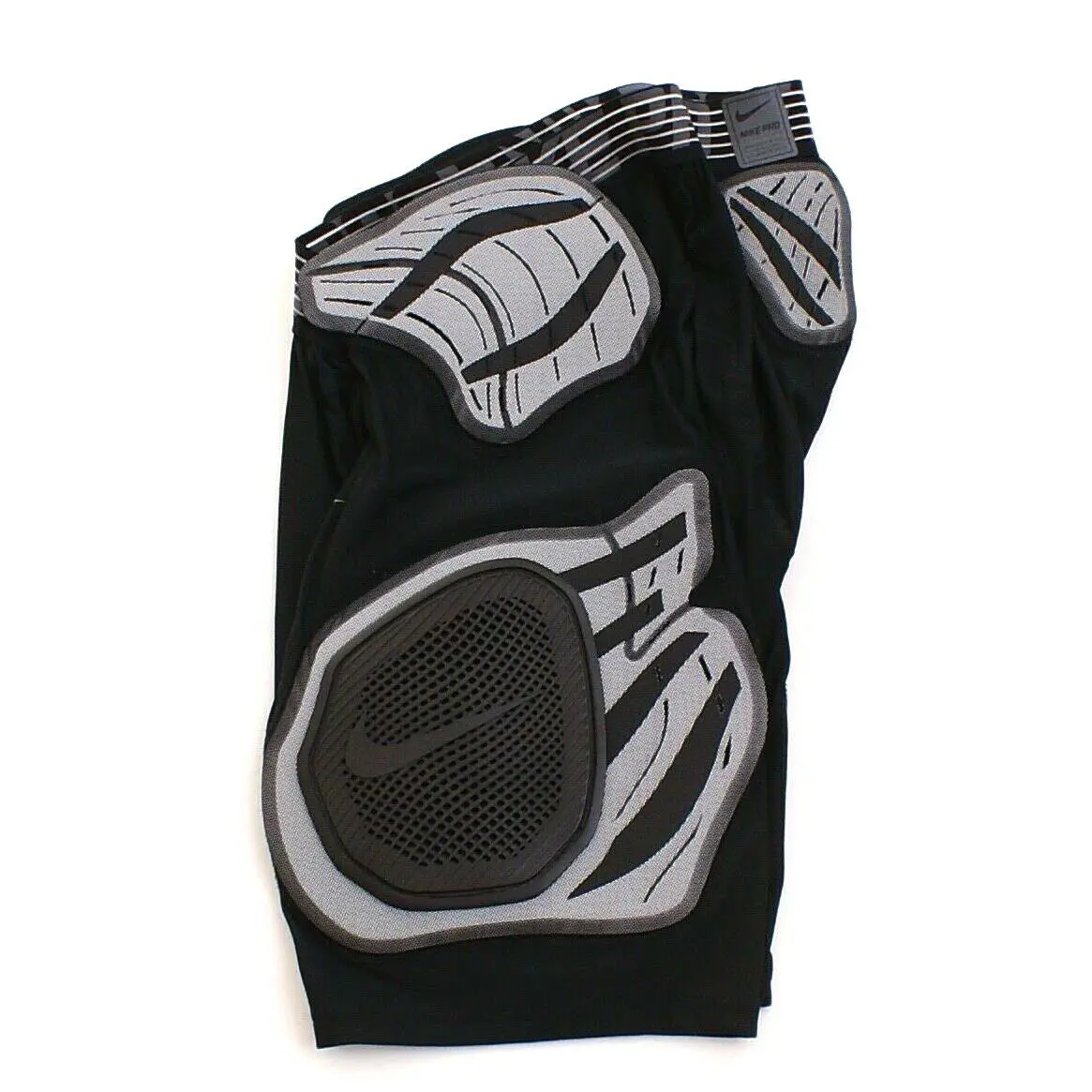 Nike Pro Hyperstrong Black Hardplate Compression Football Shorts Men`s