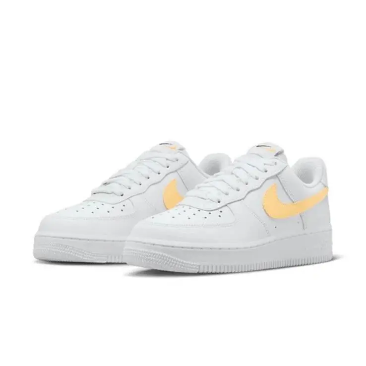 Nike shoes - Nike Air Force 1 Shadow - FQ2742-100 - White/Lemon Tint 5