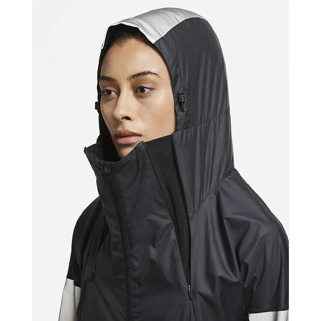 Nike clothing - black with reflective silver 11
