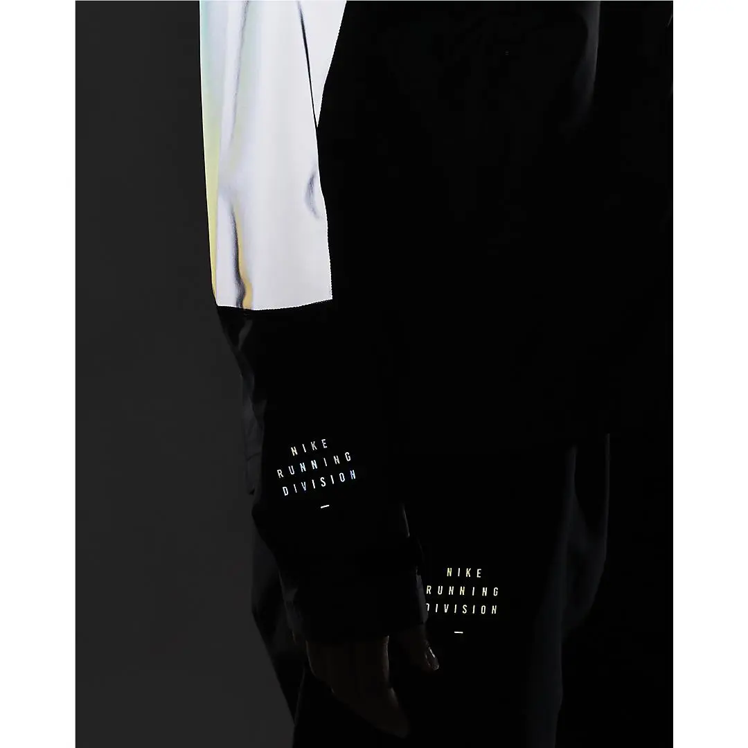 Nike clothing - black with reflective silver 7