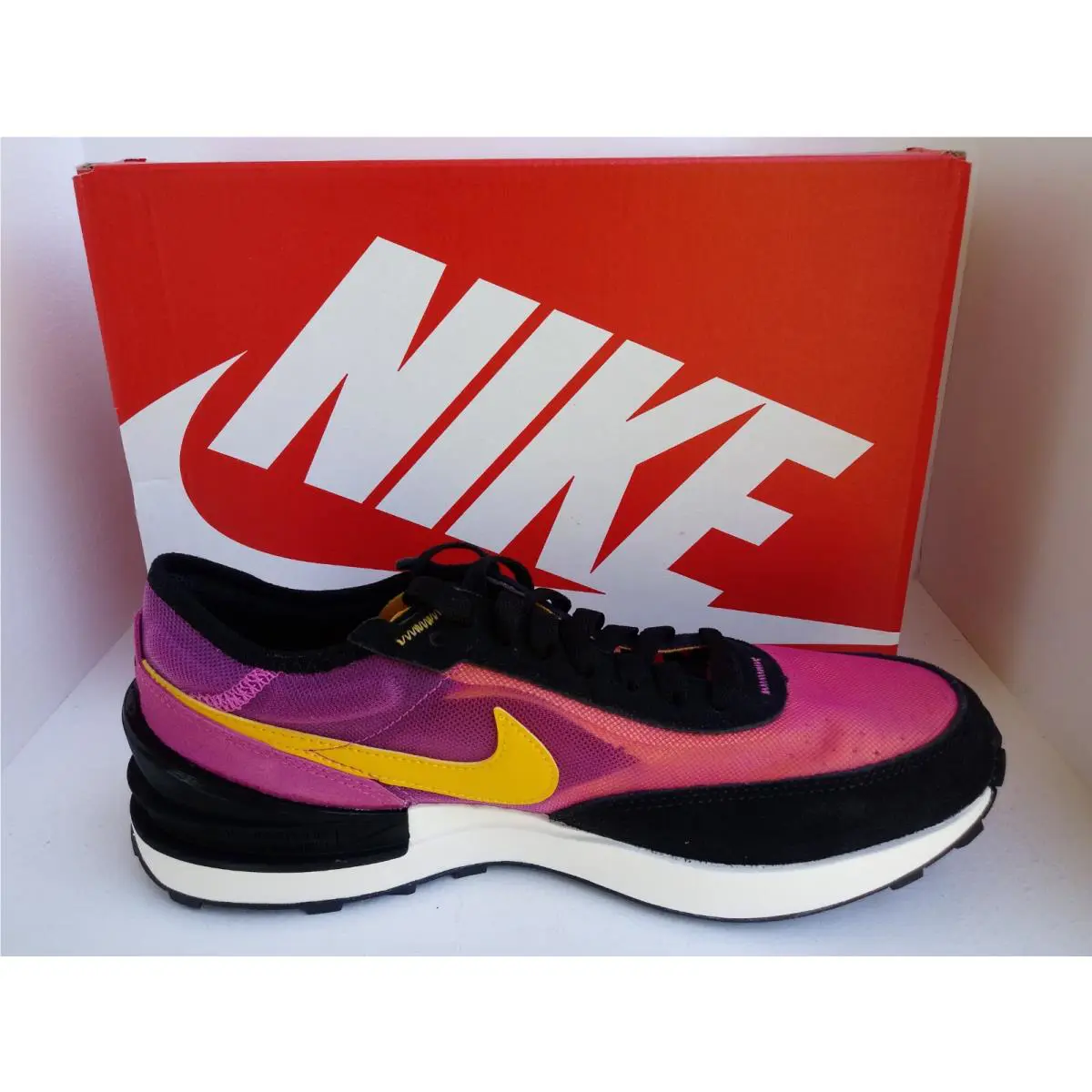 Nike shoes - Nike Waffle One - Waffle One - FUCHSIA & GREY, :: FUCHSIA 8