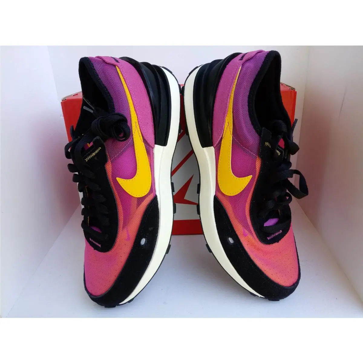 Nike shoes - Nike Waffle One - Waffle One - FUCHSIA & GREY, :: FUCHSIA 2