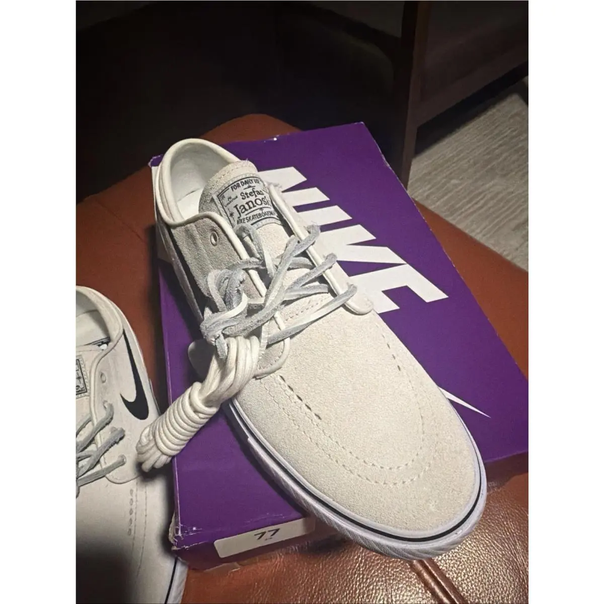 Nike shoes - Nike Stefan Janoski - Stefan Janoski - FD6757-100 - Summit White Black, Manufacturer: Summit White/Black/Summit White/White/Black/Gum Light Brown (UPC: 0196974643852) 2