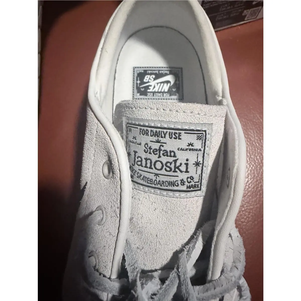 Nike shoes - Nike Stefan Janoski - Stefan Janoski - FD6757-100 - Summit White Black, Manufacturer: Summit White/Black/Summit White/White/Black/Gum Light Brown (UPC: 0196974643852) 4
