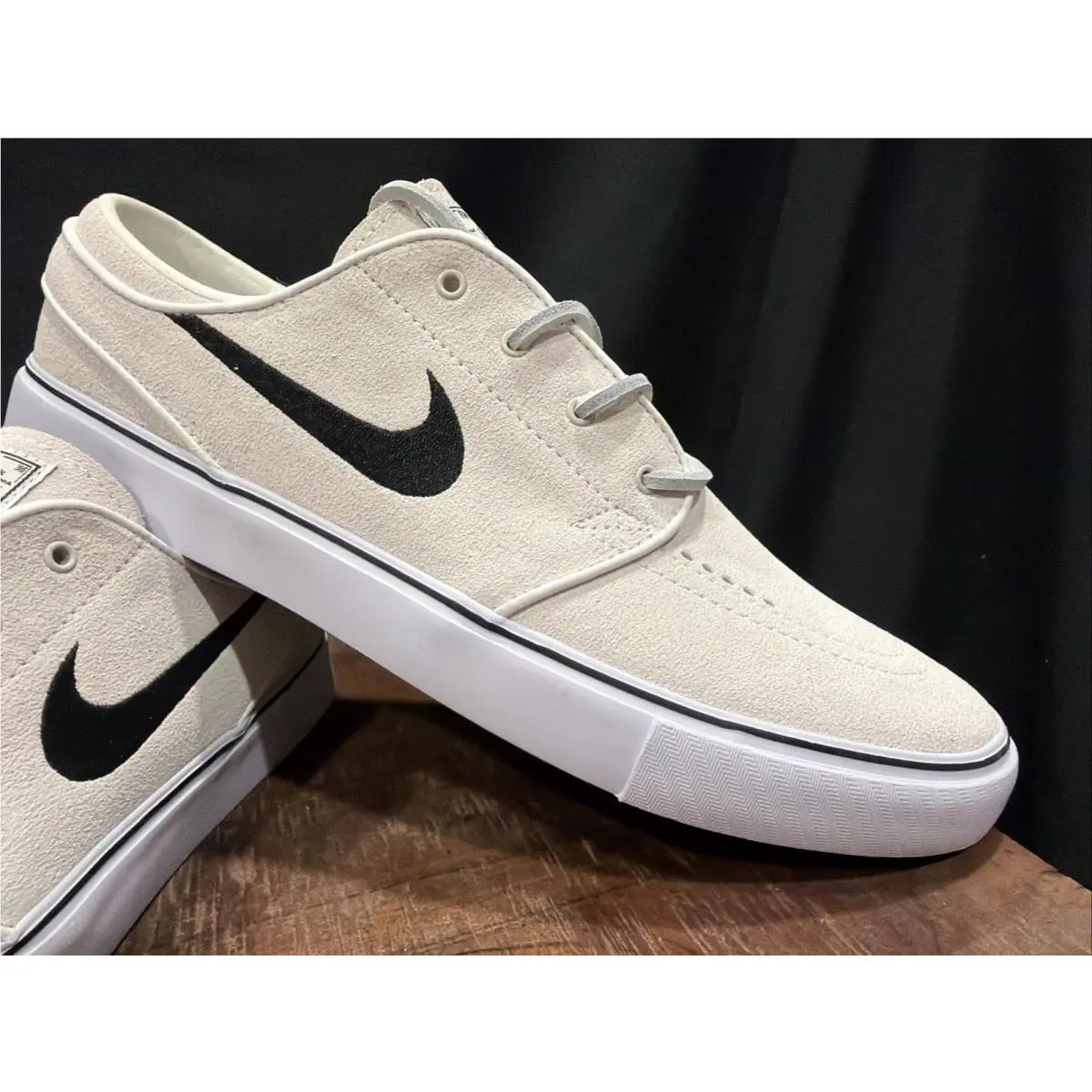 Nike shoes - Nike Zoom Stefan Janoski+ SB - FD6757-100 - Ivory, Manufacturer: Summit White/Black/Summit White/White/Black/Gum Light Brown 2