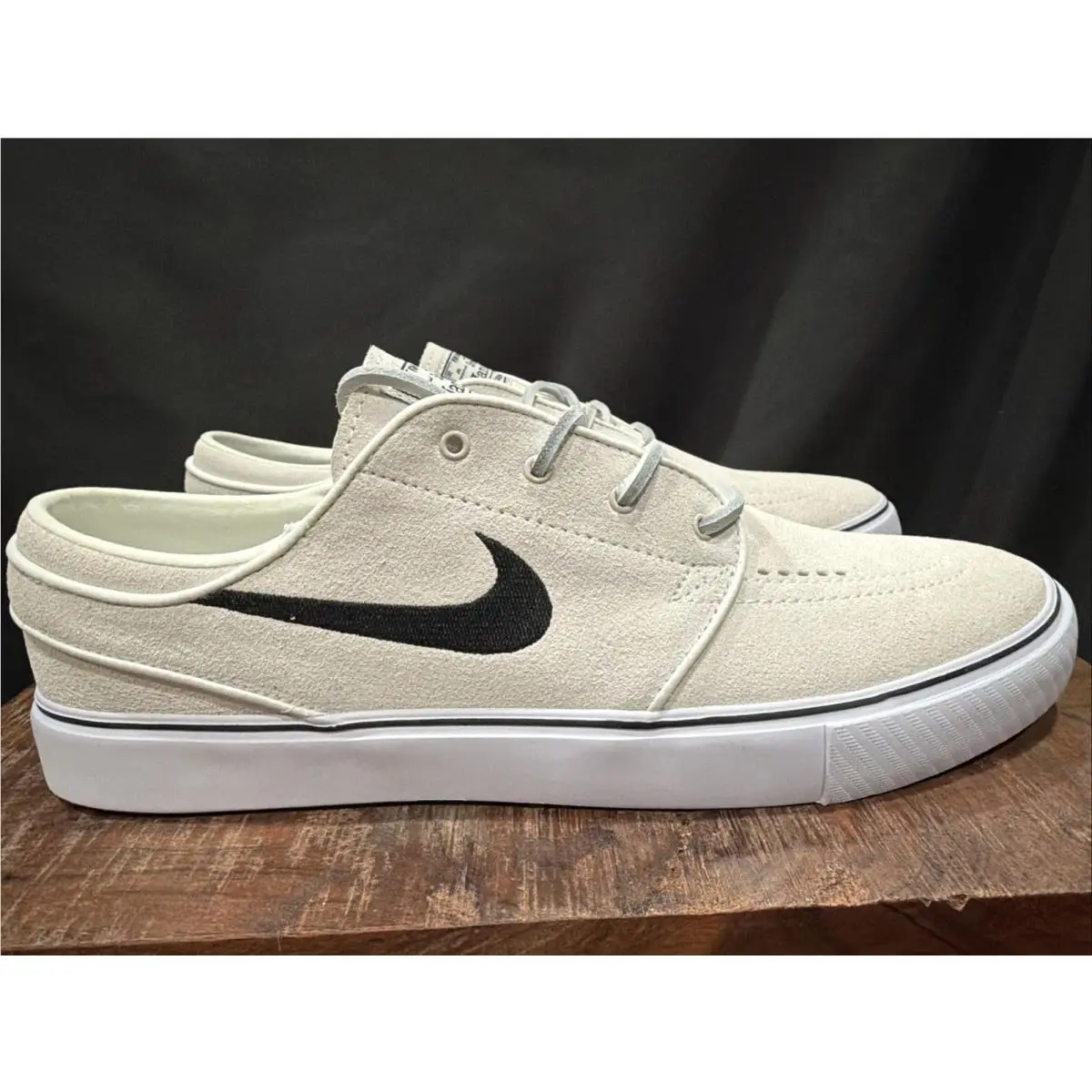 Nike shoes - Nike Zoom Stefan Janoski+ SB - FD6757-100 - Ivory, Manufacturer: Summit White/Black/Summit White/White/Black/Gum Light Brown 4