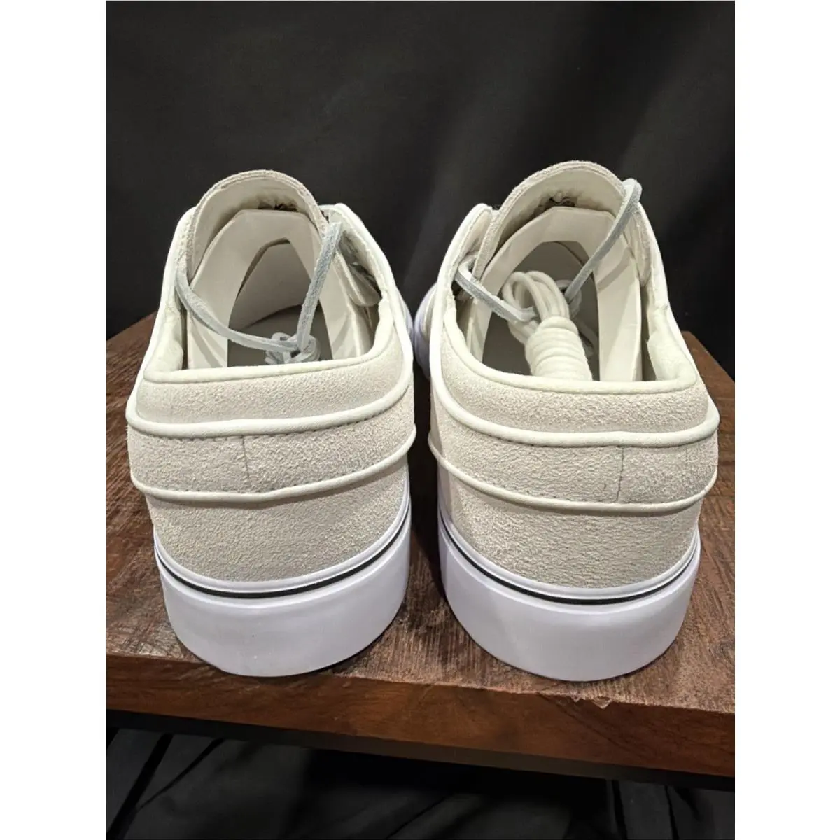 Nike shoes - Nike Zoom Stefan Janoski+ SB - FD6757-100 - Ivory, Manufacturer: Summit White/Black/Summit White/White/Black/Gum Light Brown 5