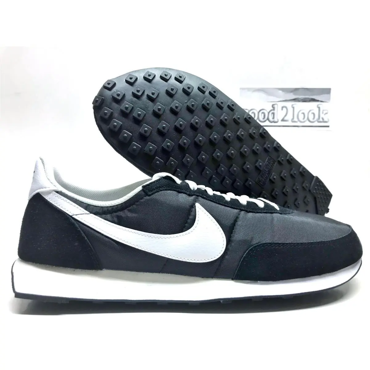 Waffle Trainer 2 Black/white-sail-total Orange Size Men`s 15 DH1349-001 by Nike