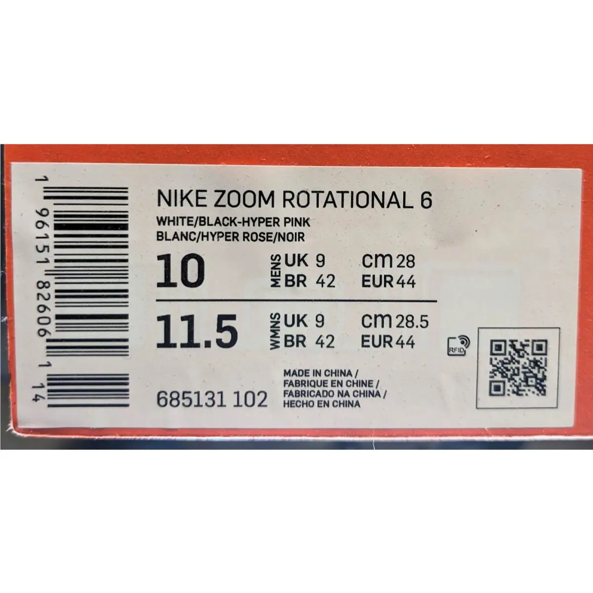 Nike shoes - Nike Zoom Rotational - Zoom Rotational - 685131-102 - White 6