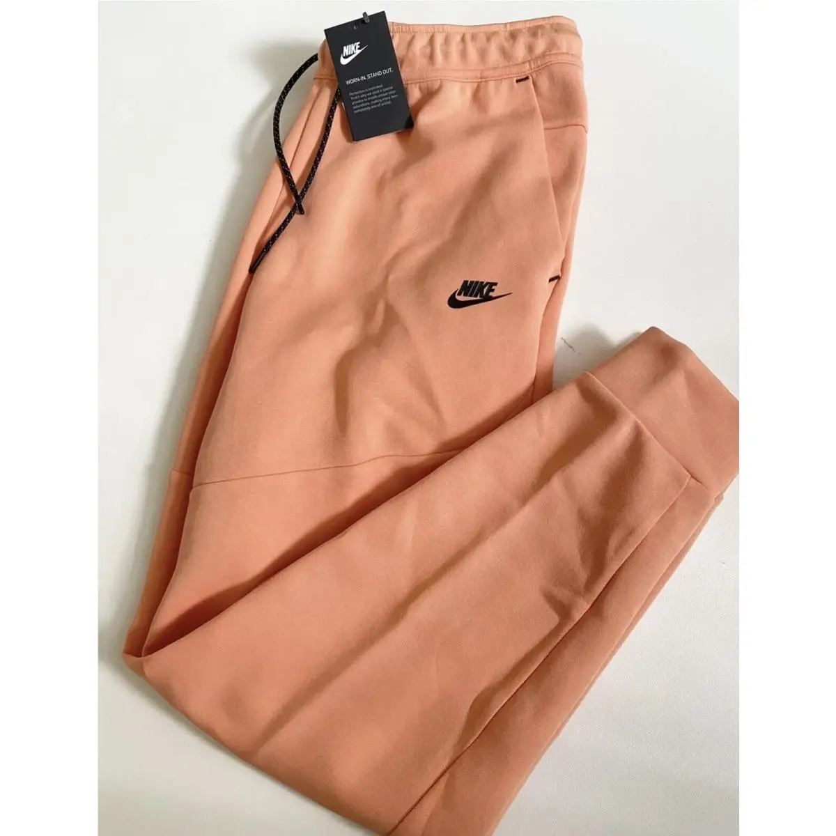 Nike clothing - Nike Slim Fit Tech Fleece Jogger Sweatpants - CZ9918835 - Orange (UPC: 0194956062585) 1