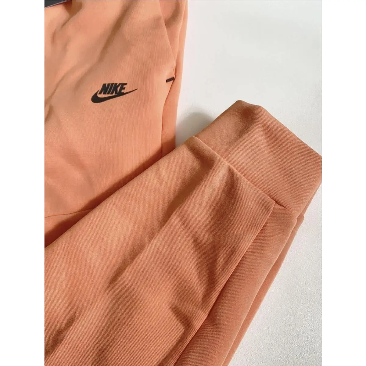 Nike clothing - Nike Slim Fit Tech Fleece Jogger Sweatpants - CZ9918835 - Orange (UPC: 0194956062585) 2
