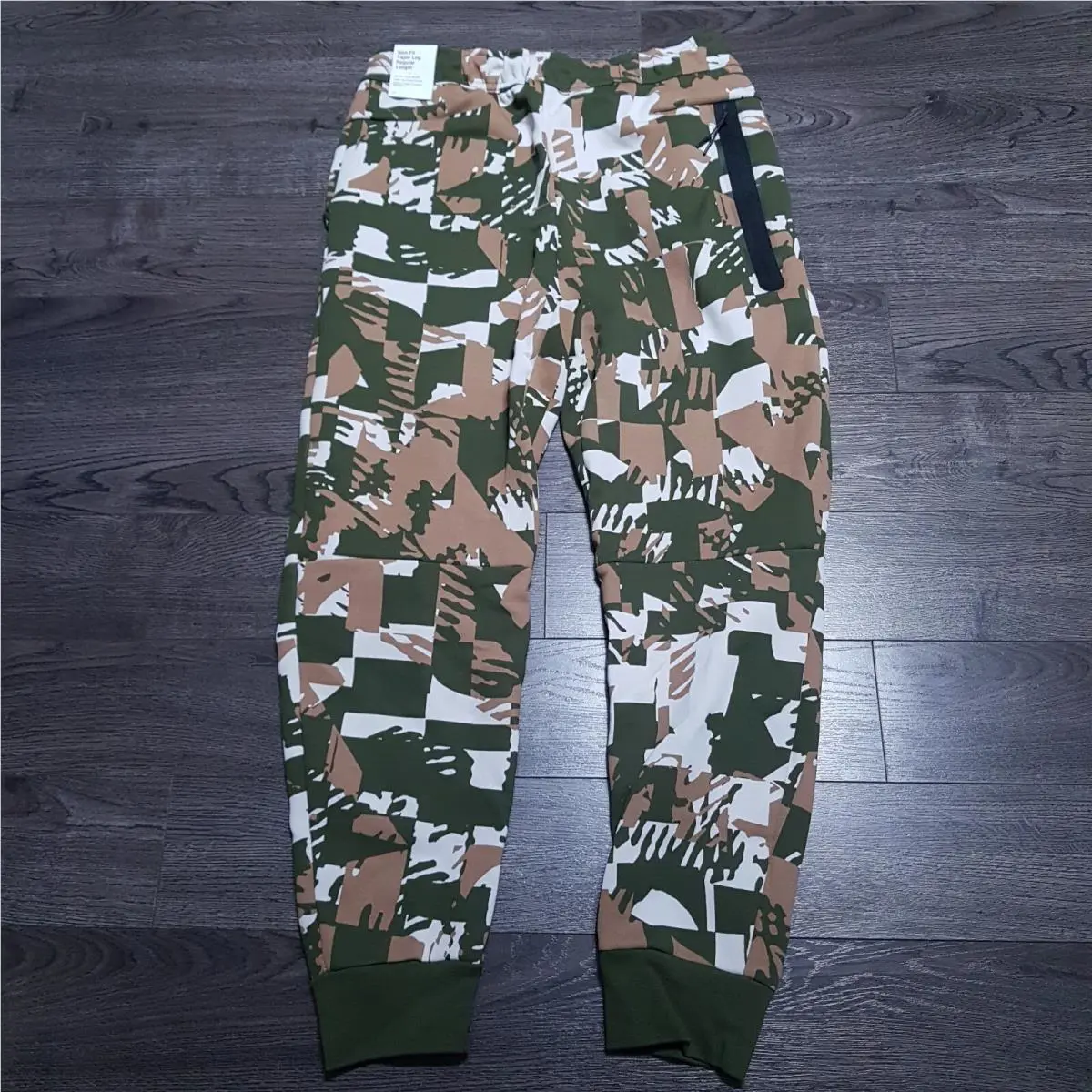 Nike clothing - Tech Fleece Pants - Tech Fleece Pants - DM6472-072 - Light Bone (UPC: 195245648961) 0