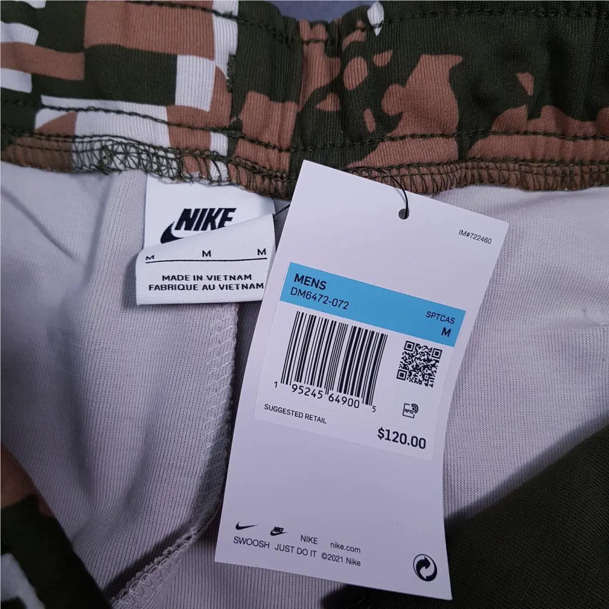 Nike clothing - Tech Fleece Pants - Tech Fleece Pants - DM6472-072 - Light Bone (UPC: 195245648961) 3