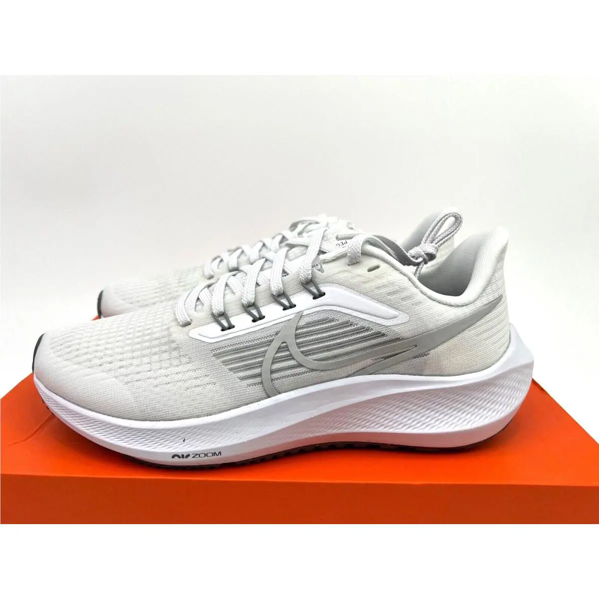 Nike shoes - Nike Air Zoom Pegasus 39 - DH4071006 - White/ Gray (UPC: 195868934571) 3