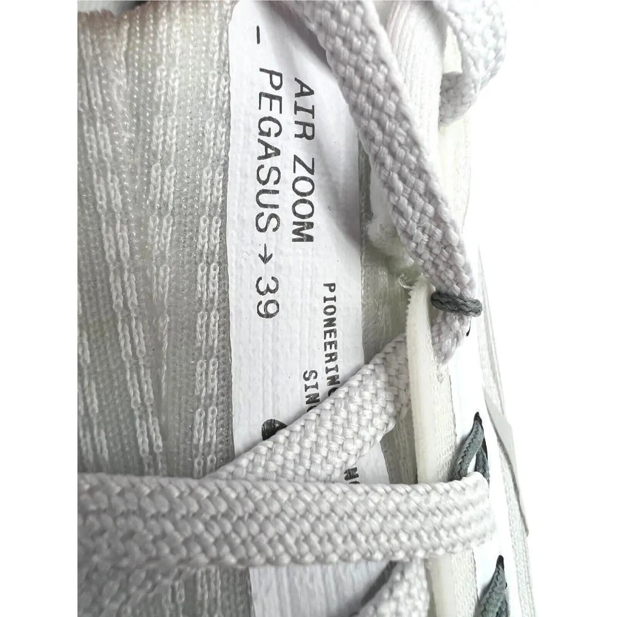 Nike shoes - Nike Air Zoom Pegasus 39 - DH4071006 - White/ Gray (UPC: 195868934571) 7