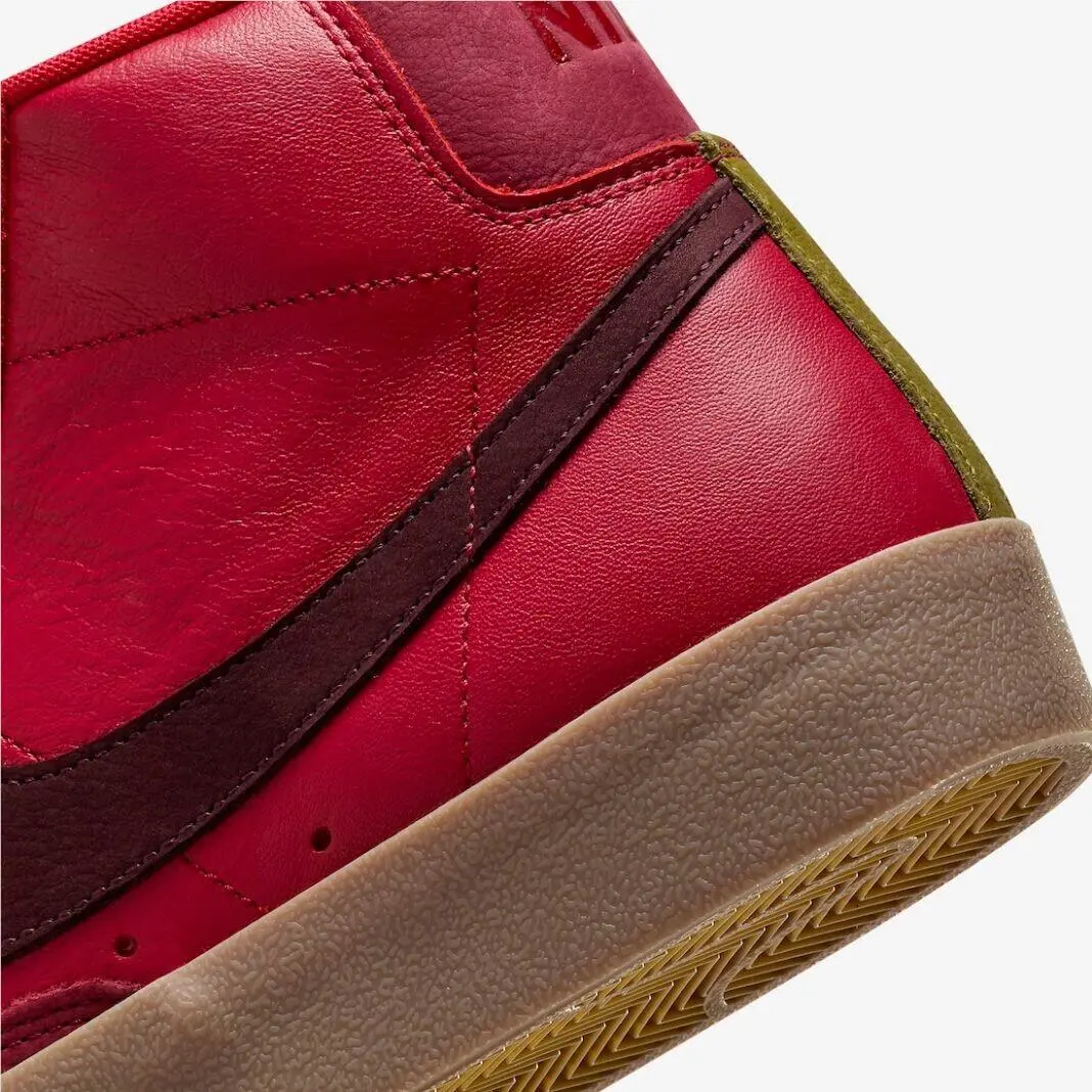 Nike shoes - Nike Blazer Mid 77 Vintage - FZ4039-687 - Red 9