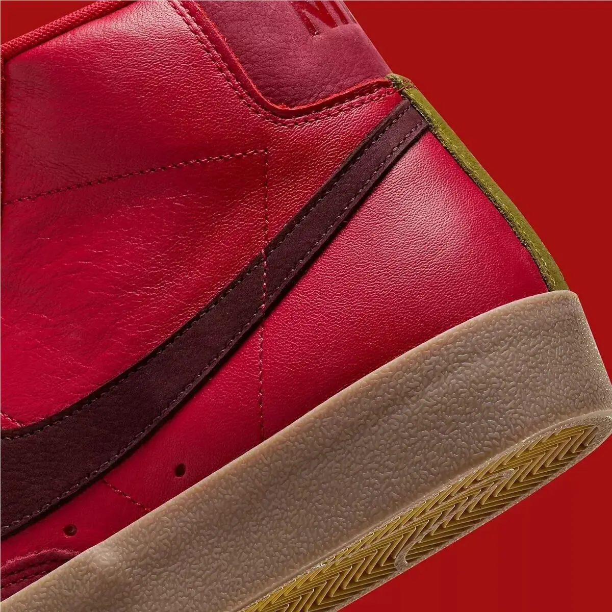 Nike shoes - Nike Blazer Mid 77 Vintage - FZ4039-687 - Red 15