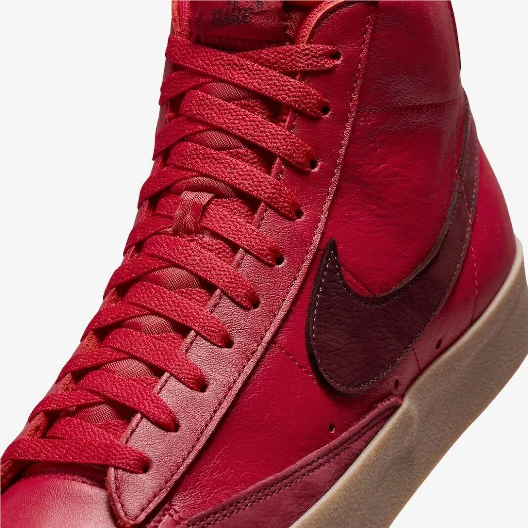 Nike shoes - Nike Blazer Mid 77 Vintage - FZ4039-687 - Red 2
