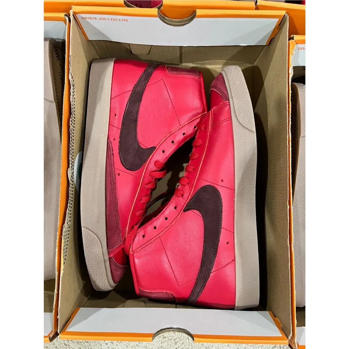 Nike shoes - Nike Blazer Mid 77 Vintage - FZ4039-687 - Red 7